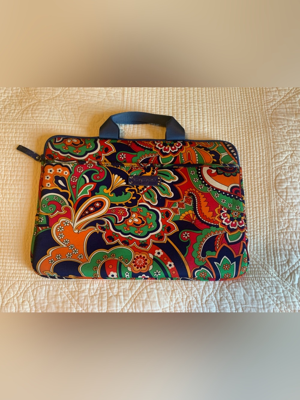Vera Bradley Venetian Paisley Laptop Bag
